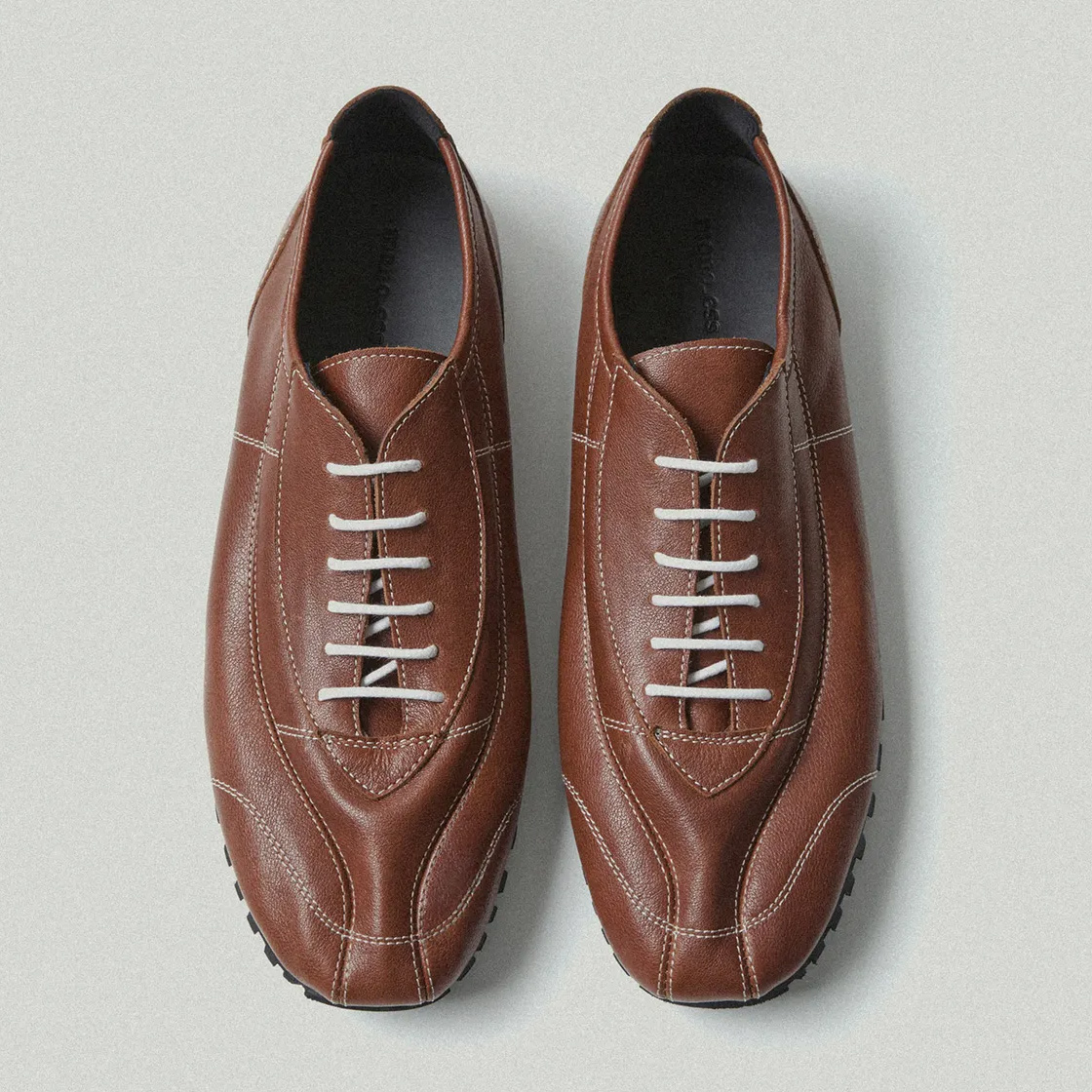 모노리스 럭비 스니커즈 브라운(mono_ess RUGBY SNEAKERS Brown) - 2