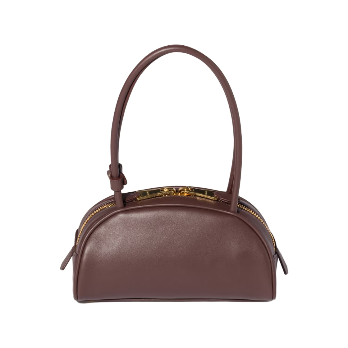 미우 미우 보 레더 백 브라운(Miu Miu Beau Leather Bag Brown) - 2