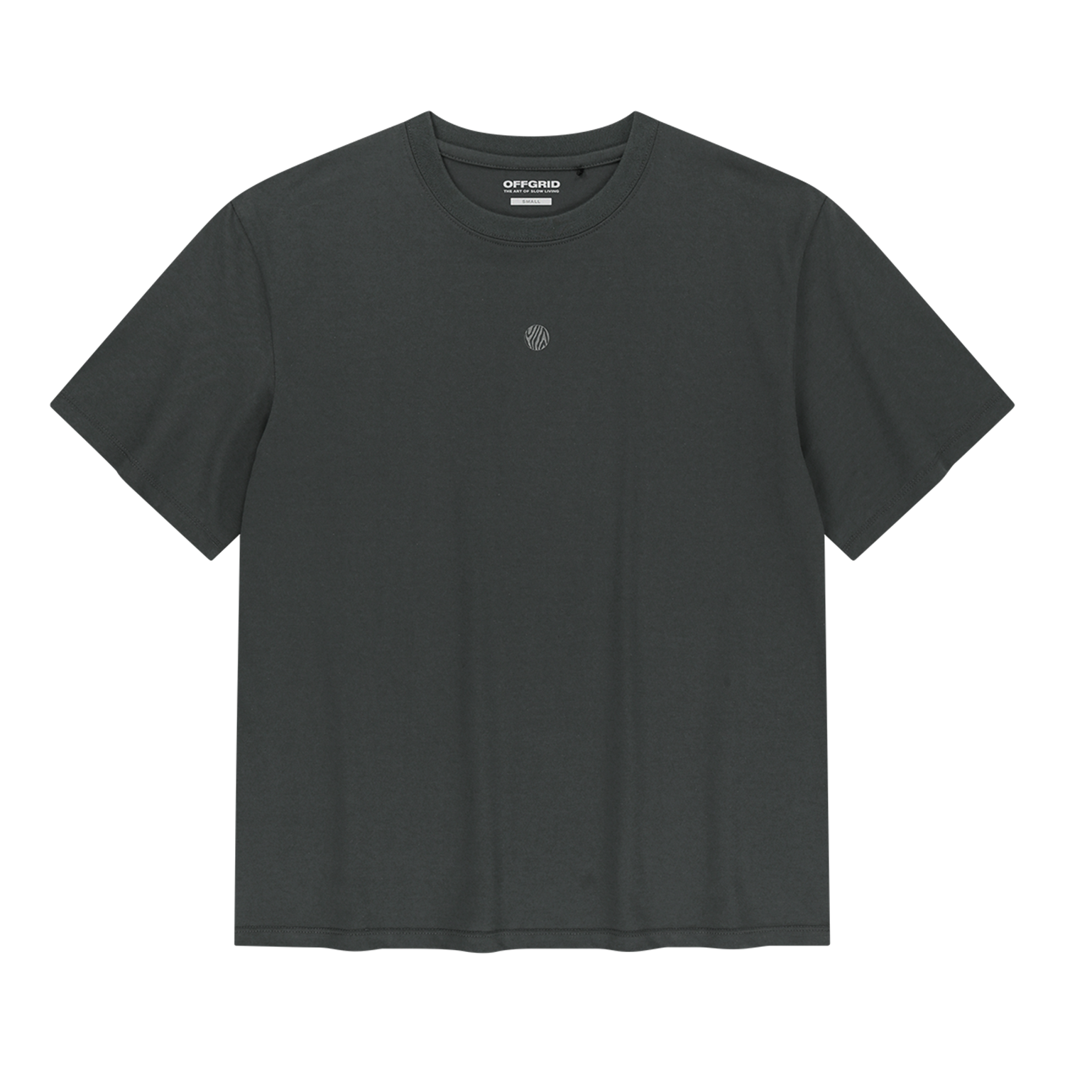 오프그리드 브리젝스 에어로쿨 니스 코스트라인 반팔 티셔츠 차콜(OFFGRID Breezex Aerocool Nice Coastline Shortsleeve Charcoal)