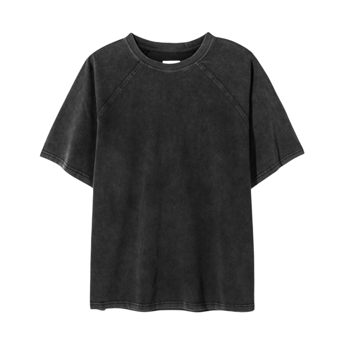 디미트리블랙 ASI 에센셜 피그먼트 래글런 숏슬리브 티셔츠 블랙(Dimitri Black ASI Essential Pigment Raglan Short Sleeve T-Shirt Black)