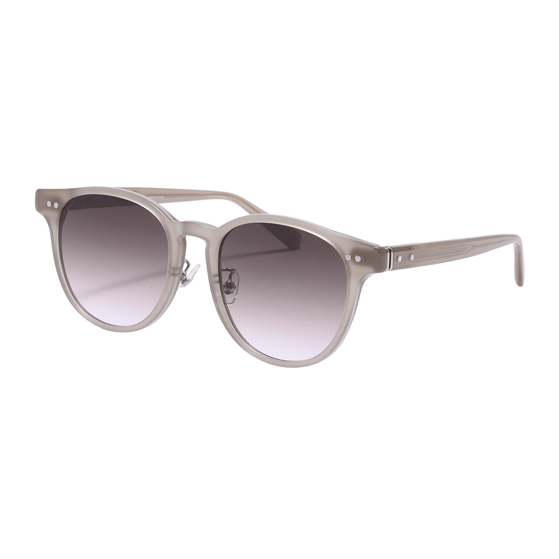 알로아이웨어 [SILVERBITE] SBS1602 2121G 아세테이트 라운드 베이지 선글라스(ALO EYEWEAR [SILVERBITE] SBS1602 2121G acetate round beige sunglasses) - 2