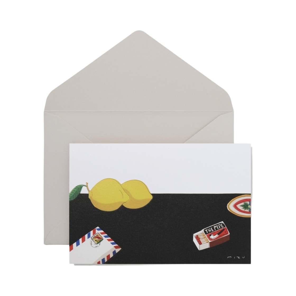 안자이 미즈마루 메시지 카드 - 레몬(Anzai Mizumaru Message Card - Lemon)