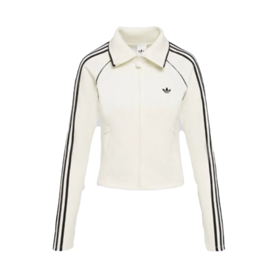KD2965 (W) Adidas Slim Fit Firebird Track Top Off White - KR Sizing