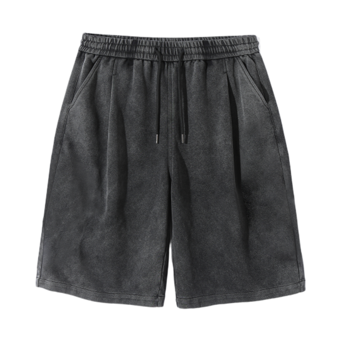 디미트리블랙 ASI 에센셜 버뮤다 스웨트팬츠 피그먼트 그레이(Dimitri Black ASI Essential Bermuda Sweatpants Pigment Grey)