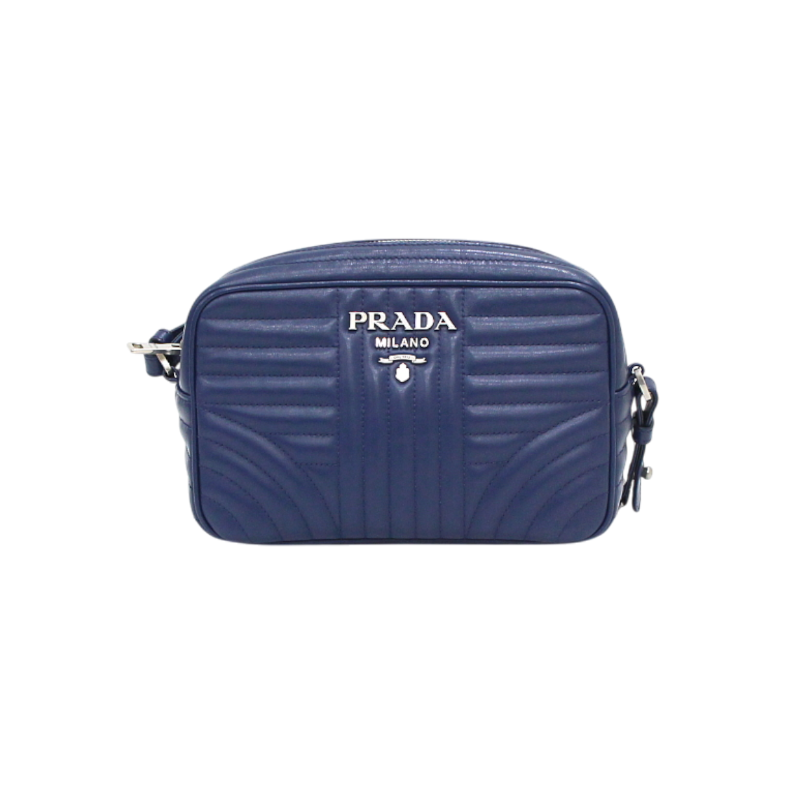 프라다 1BH084 다이어그램 미니 은장체인 크로스백aa63903(Prada Diagram Mini Silver Chain Crossbody Bag) - 1