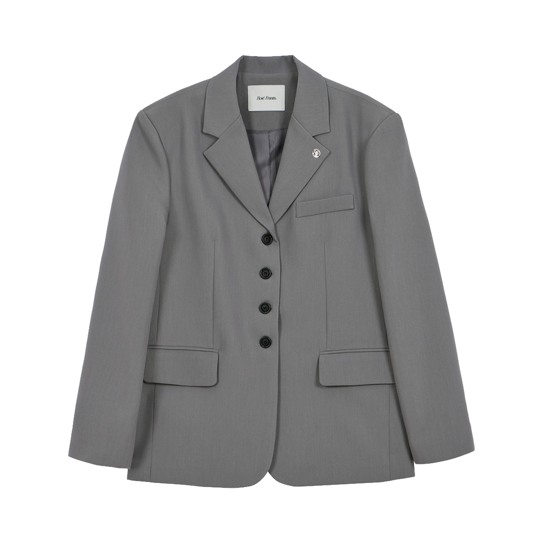 RS25SJK103GRY Rosefrantz Four Button Overfit Jacket [Gray]