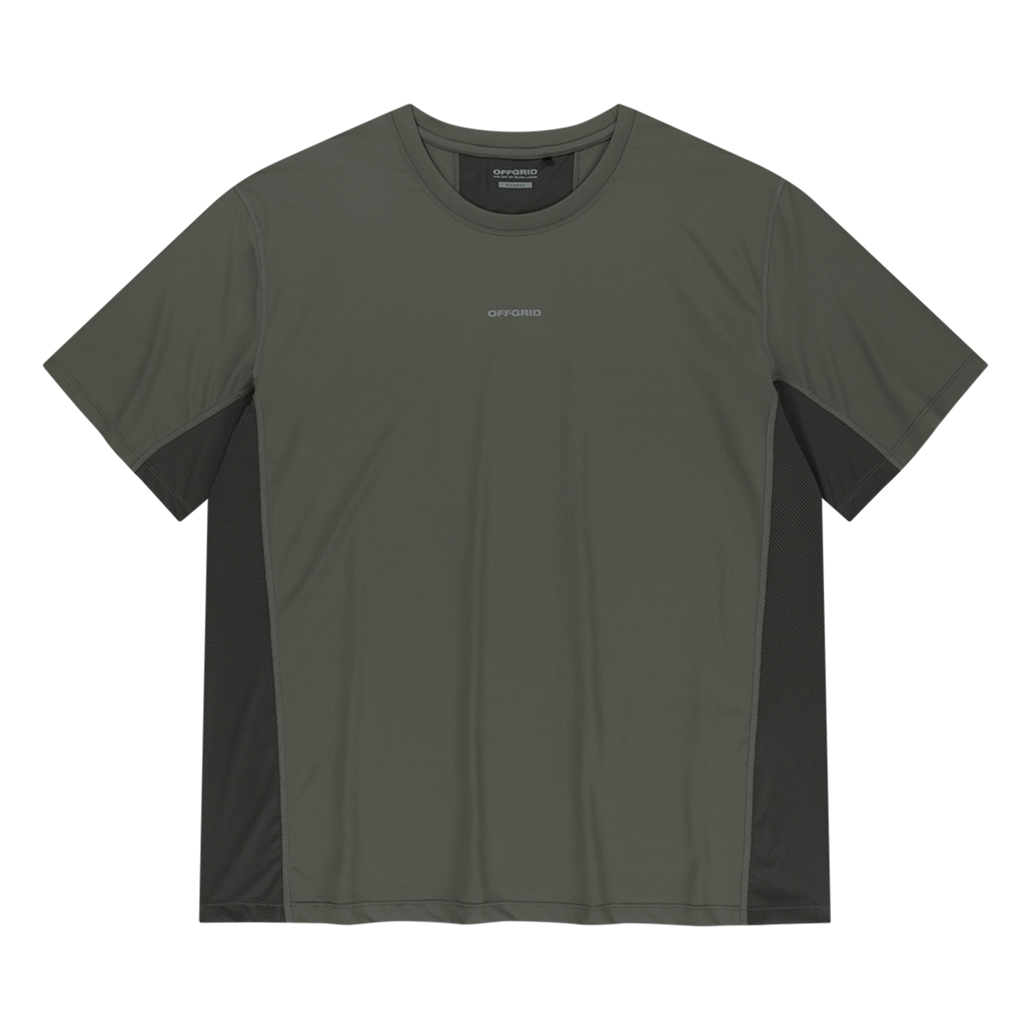 오프그리드 쿨리어 아스킨 하이브리드 반팔 티셔츠 카키(OFFGRID Coolier Askin Hybrid Shortsleeve Khaki)