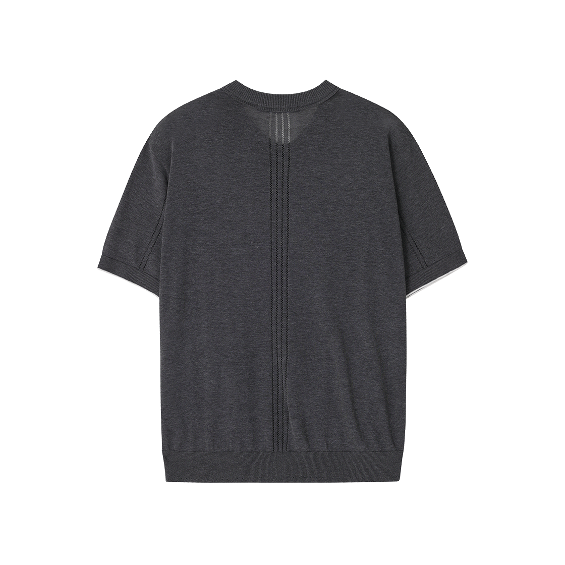 송지오 지제로 팬서 라운드넥 하프 가디건 그레이(SONGZIO ZZERO Panther Round Neck Half Cardigan Grey) - 2