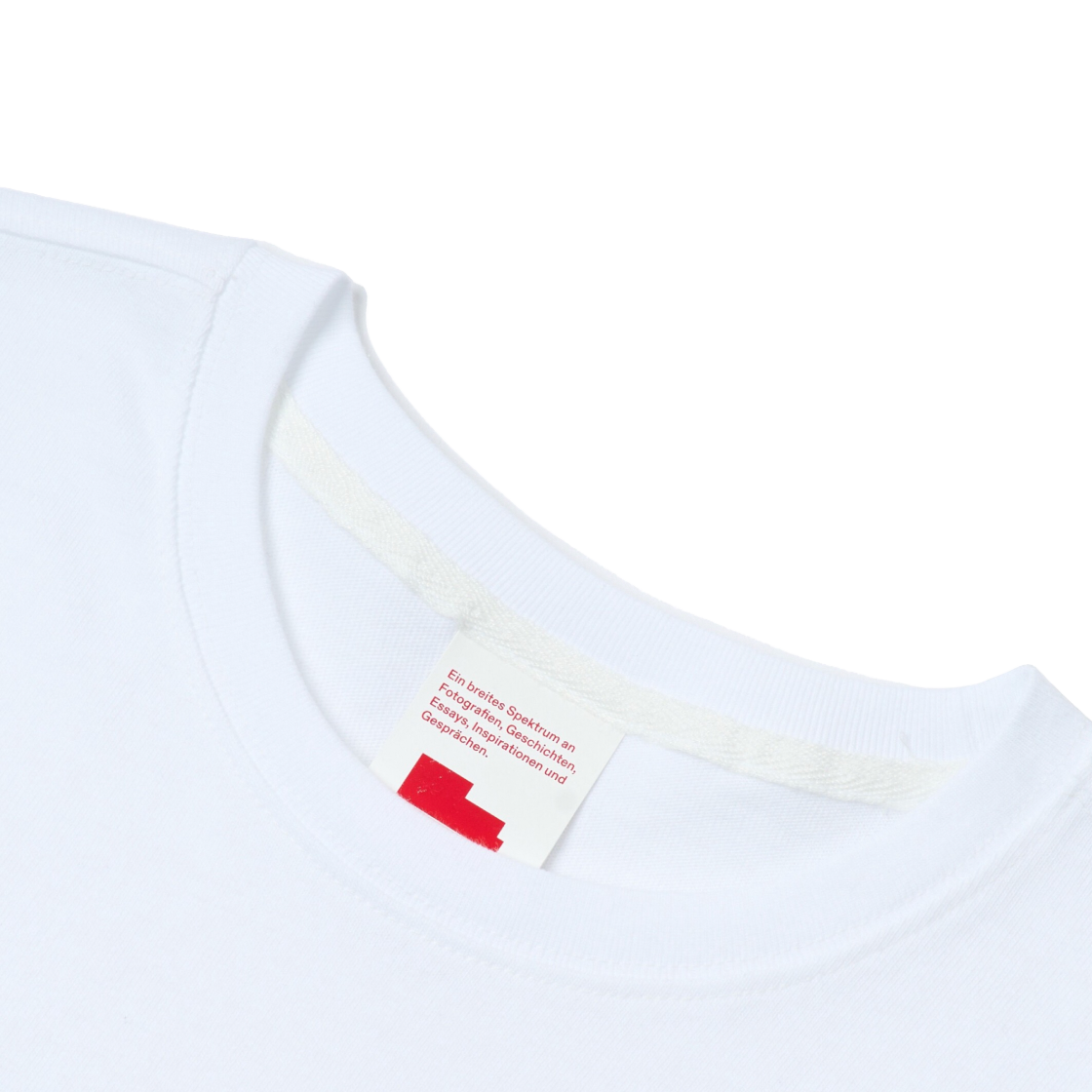 베를린 포토북 디스트리뷰션 W 002 수베니어 티 화이트(Berlin Photobook Distribution W 002 Souvenir Tee White) - 3