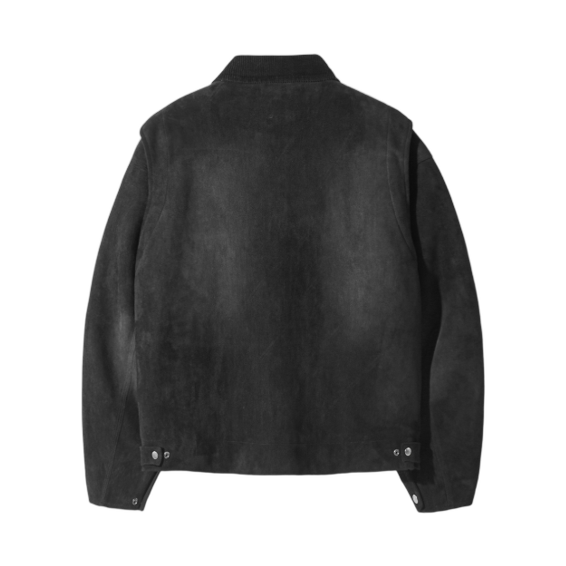 디미트리블랙 투웨이 OG 에센셜 디트로이트 스웨이드 자켓 블랙(Dimitri Black 2Way OG Essential Detroit Suede Jacket Black) - 2