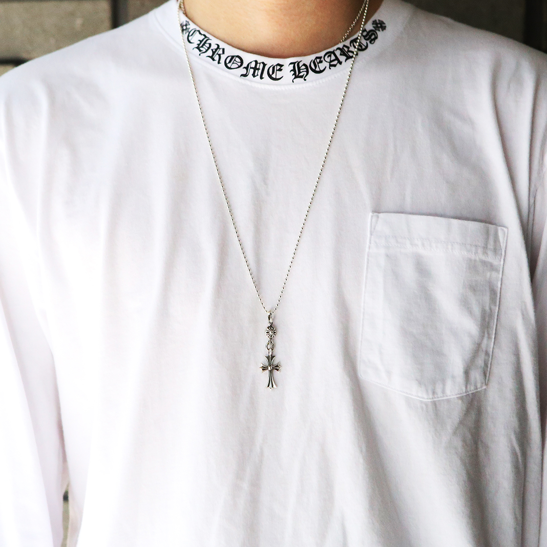 한스룸 크롬하츠 원볼 타이니크로스 참(Hansroom Chrome Hearts  1 Ball Tiny Ch Cross Charm) - 4