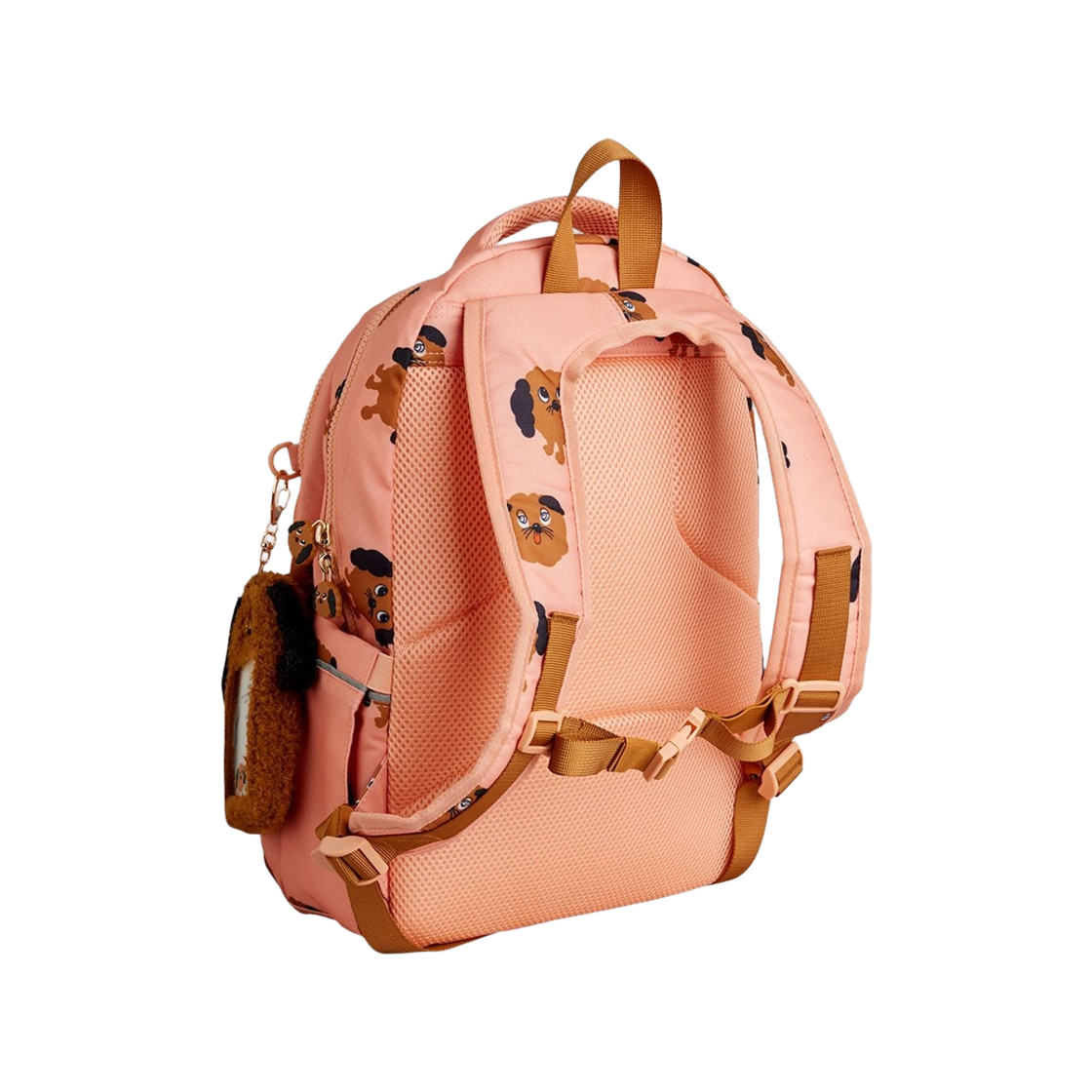 (키즈) 미니 로디니 도기스 스쿨 백팩 핑크((Kids) Mini Rodini Doggies School Backpack Pink) - 2