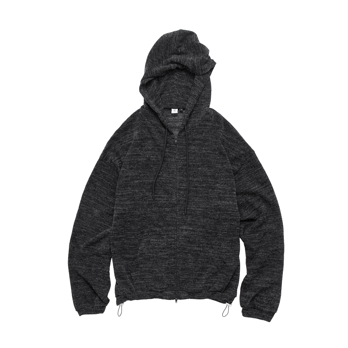 폴리테루 넷 집 후디 차콜(Polyteru Net Zip Hoodie Charcoal)