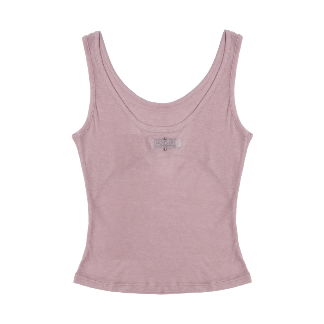 준수이 오리진 엔티티 01 핫픽스 시어 슬리브리스 핑크(JUNSUI ORIGIN ENT01 Hotfix Sheer Sleeveless Pink) - 2