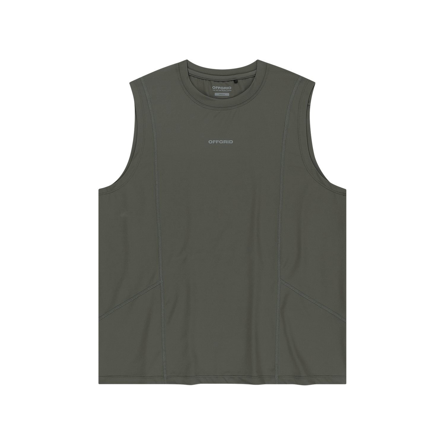 오프그리드 쿨리어 아스킨 슬리브리스 카키(OFFGRID Coolier Askin Sleeveless Khaki)
