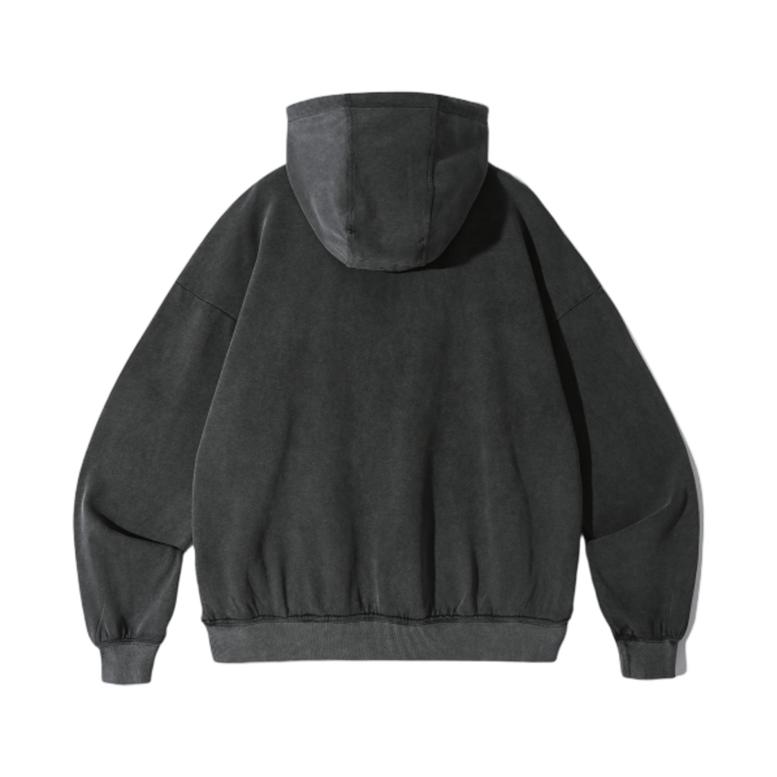 디미트리블랙 VLAD 타입 B 피그먼트 아이덴티티 후드 티셔츠 차콜 그레이(Dimitri Black VLAD Type B Pigment Identity Hooded T-Shirt Chacoal Grey) - 2