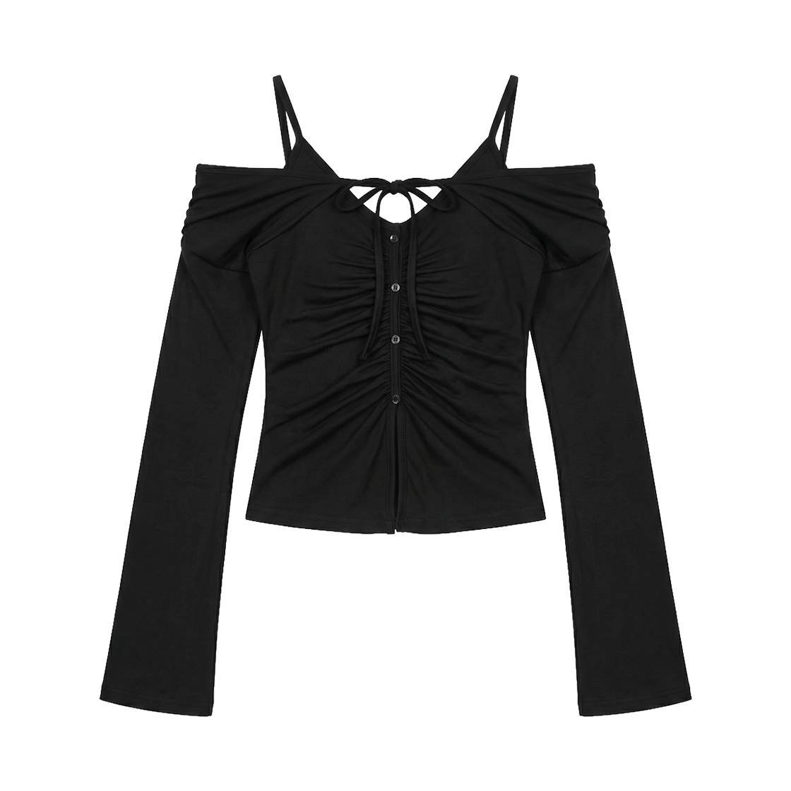 로제프란츠 카멜리아 볼레로 세트 블랙(Rosefrantz Camelia bolero set [Black])