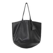 Millo Archive Perr Leather Tote Bag Black