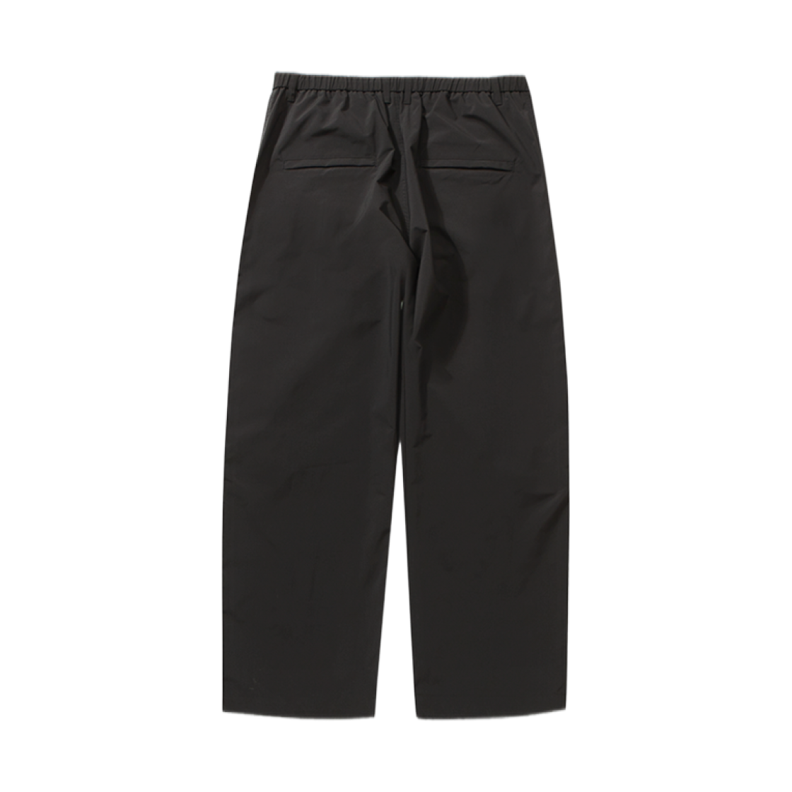 디미트리블랙 와이드 캐주얼 밴딩 슬랙스 블랙(Dimitri Black Wide Casual Banding Slacks Black) - 2