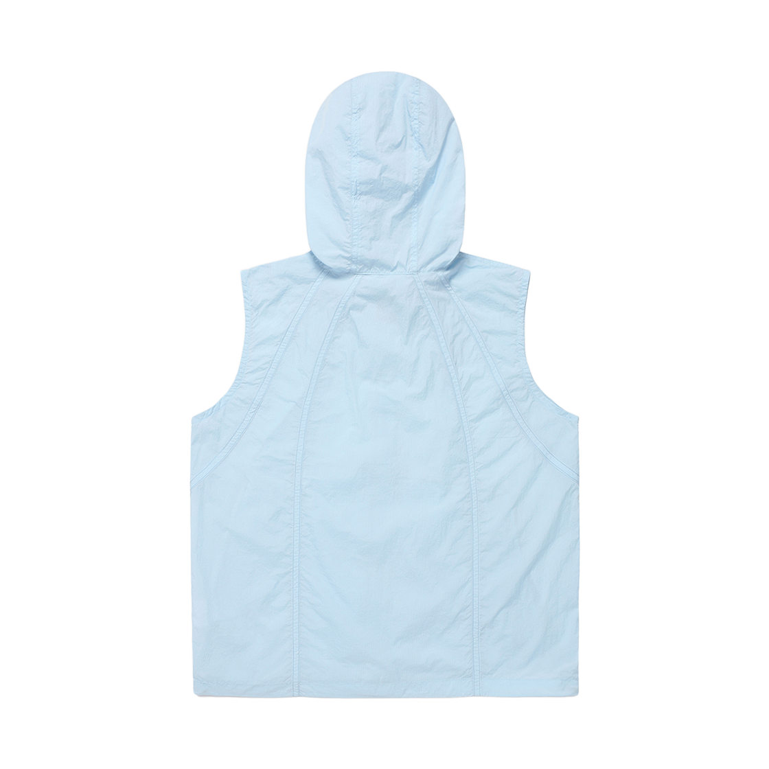 카비시 W 후디드 베스트 윈드브레이커 스카이 블루(CAVISH W Hooded Vest Wind Breaker Sky Blue) - 2