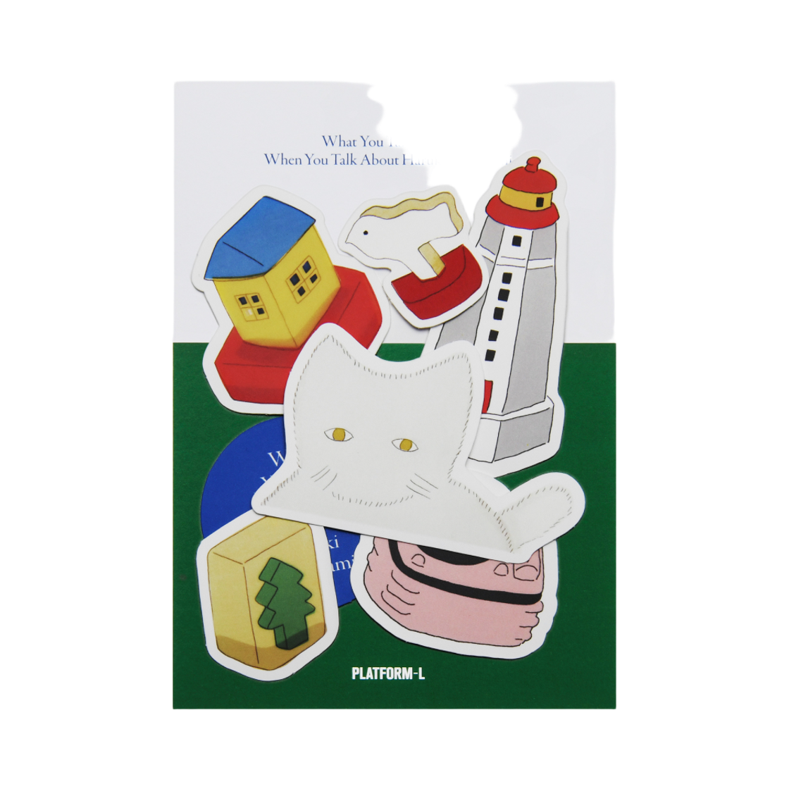 안자이 미즈마루 스티커 세트 - 그린(Anzai Mizumaru Sticker Set (7pcs) - Green)