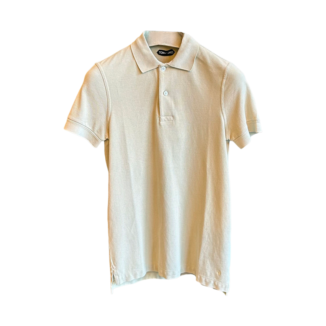 톰포드 클래식 코튼 폴로 셔츠 베이지(Tom Ford Classic Cotton Polo Shirt Beige)