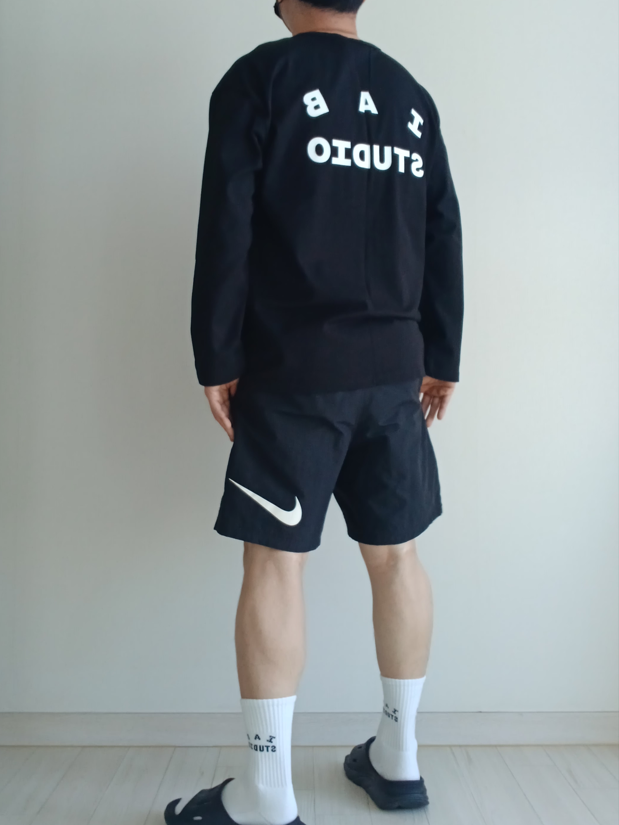Nike ACG Trail Cap Black, IAB Studio IAB Light Long Sleeve Black 착용 스타일 - 6