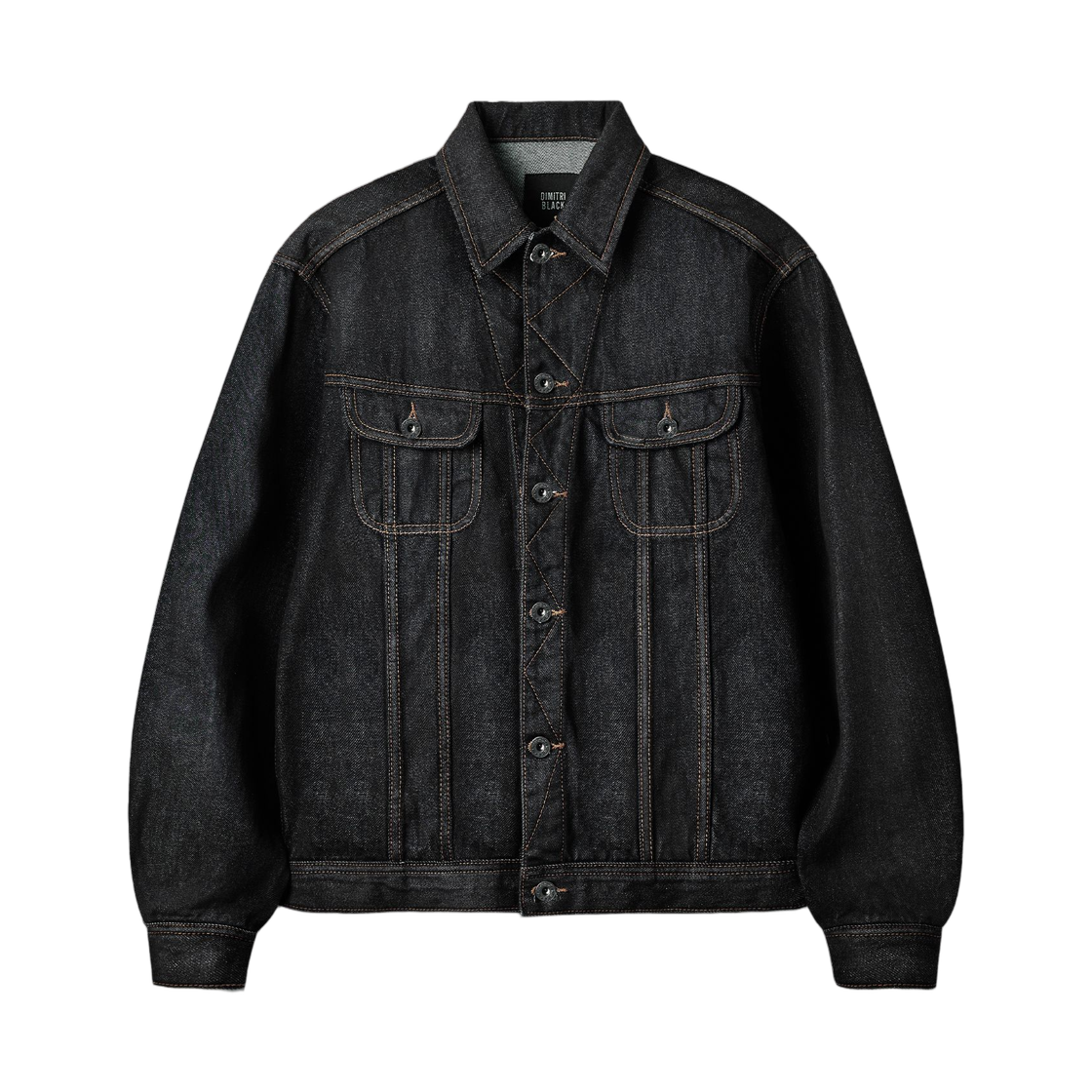 디미트리블랙 에브리원스 셀비지 데님 자켓 인디고(Dimitri Black Everyone's Selvedge Denim Jacket Indigo)