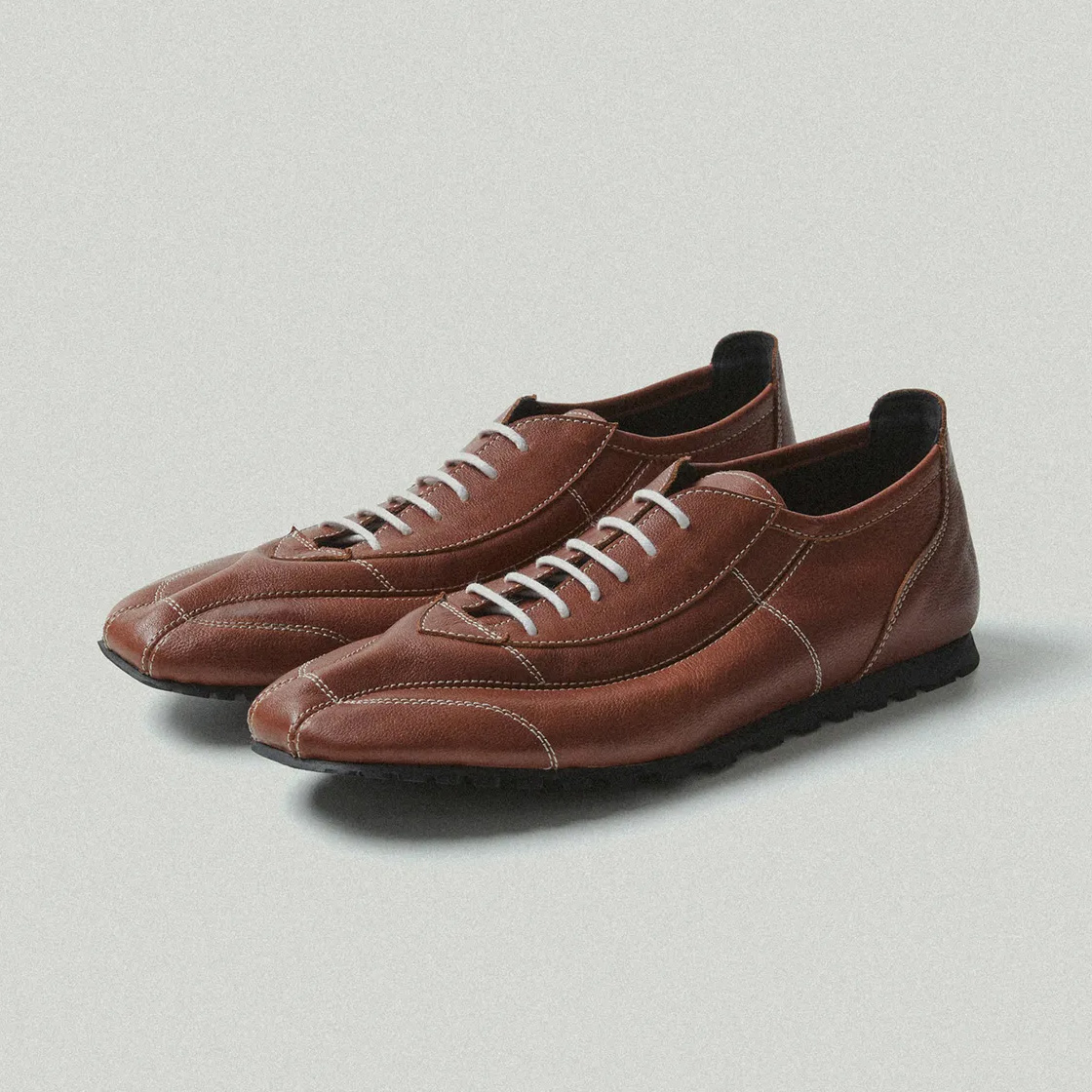 모노리스 럭비 스니커즈 브라운(mono_ess RUGBY SNEAKERS Brown) - 3