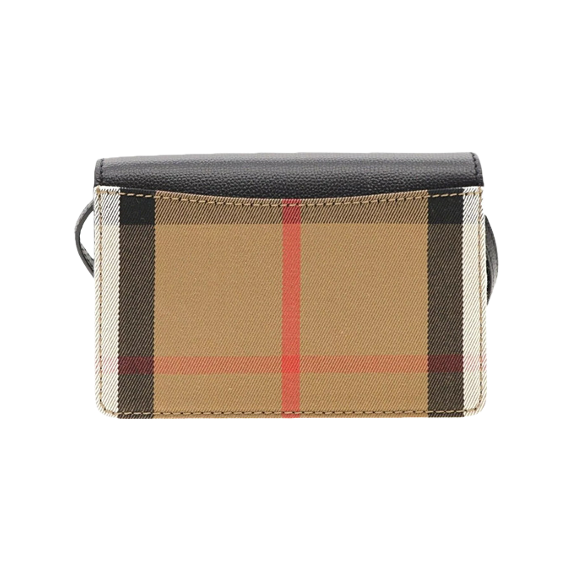 버버리 체크 뉴 햄프셔 크로스바디백 블랙(Burberry Check New Hampshire Crossbody Bag Black) - 2
