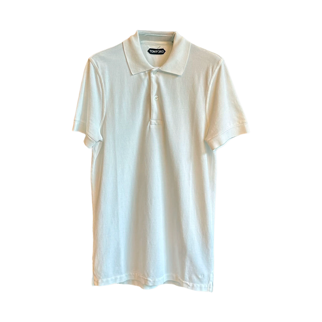 톰포드 클래식 코튼 폴로 셔츠 화이트(Tom Ford Classic Cotton Polo Shirt White)