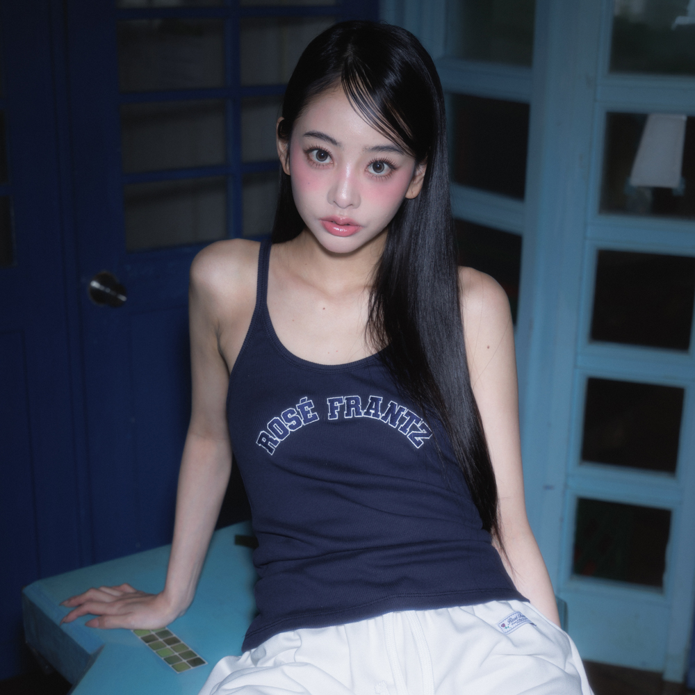 로제프란츠 라운드 패치 슬리브리스 네이비(Rosefrantz Round Patch Sleeveless [Navy]) - 3