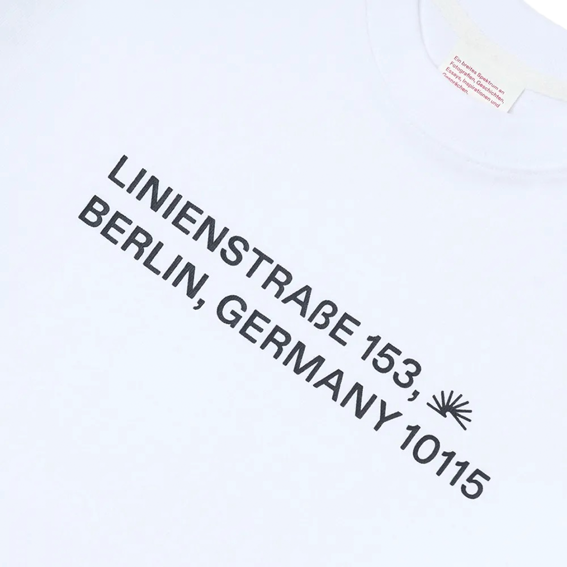 베를린 포토북 디스트리뷰션 W 002 수베니어 티 화이트(Berlin Photobook Distribution W 002 Souvenir Tee White) - 2