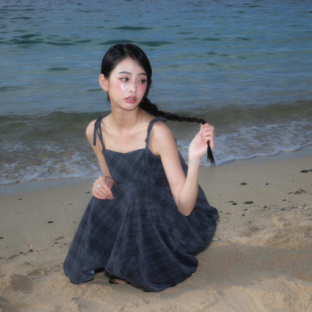로제프란츠 쉬어 그레이스 슬림 롱 드레스 블랙(Rosefrantz Sheer Grace Slim Long Dress [Black]) - 6