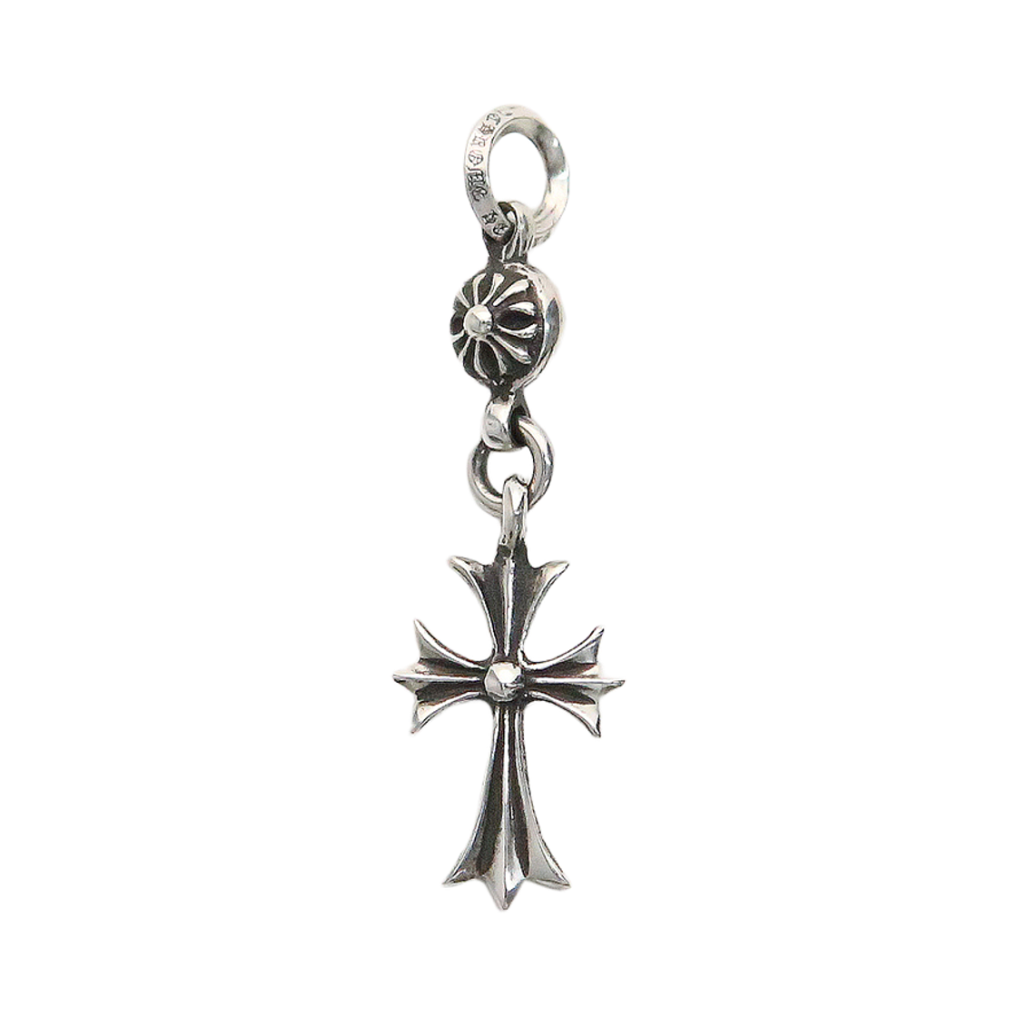 한스룸 크롬하츠 원볼 타이니크로스 참(Hansroom Chrome Hearts 1 Ball Tiny Ch Cross Charm)