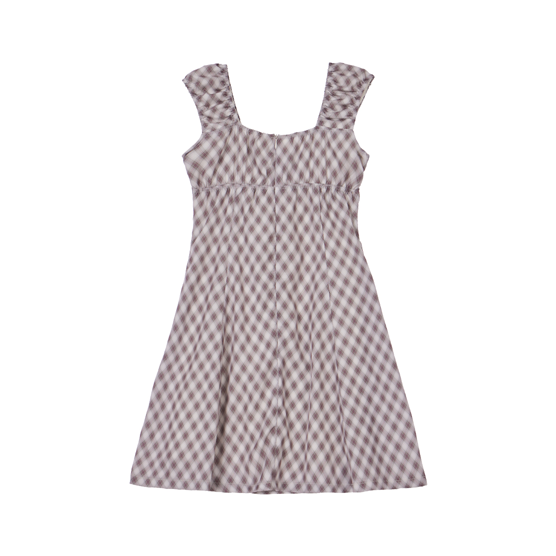 로제프란츠 퍼프 슬리브 로맨틱 미니 원피스 브라운(Rosefrantz Puff Sleeve Romantic Mini Dress [Brown]) - 5