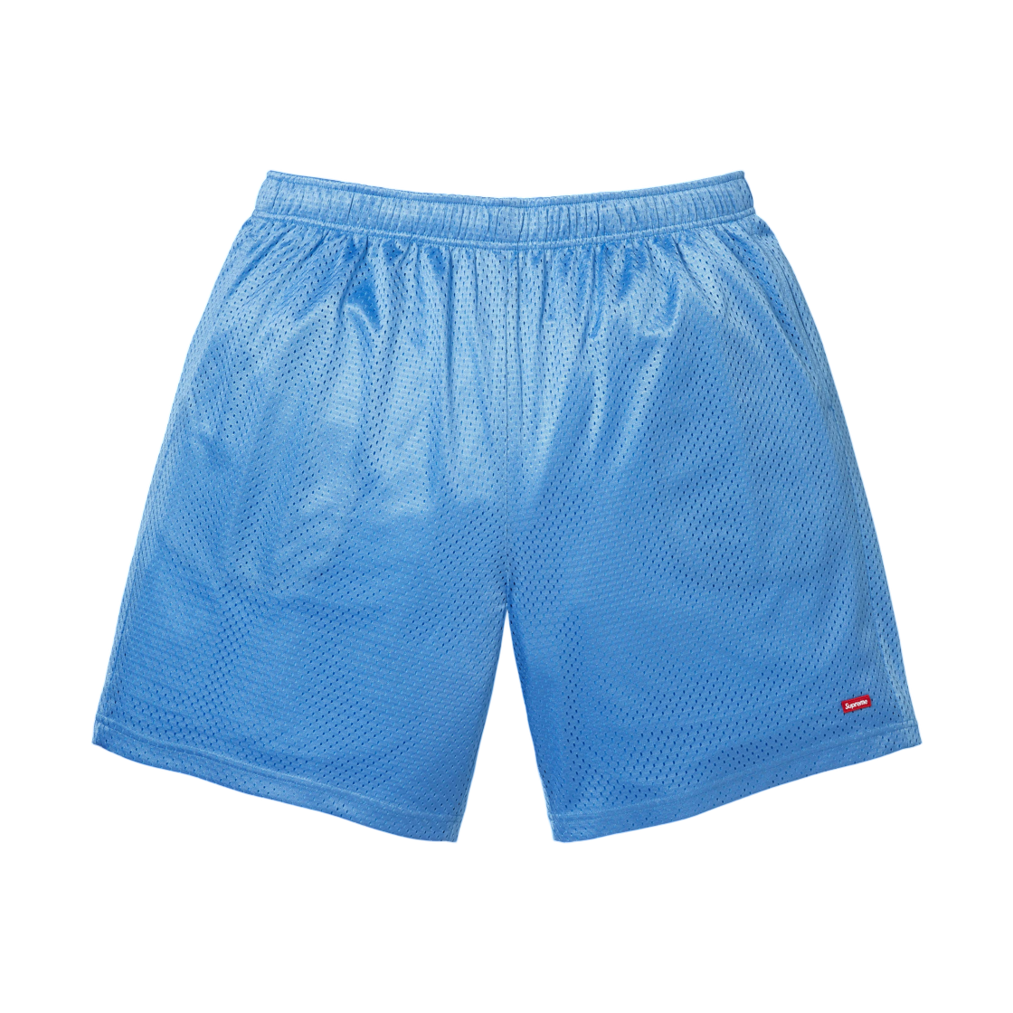 - Supreme Small Box Baggy Mesh Short Light Blue - 26SS