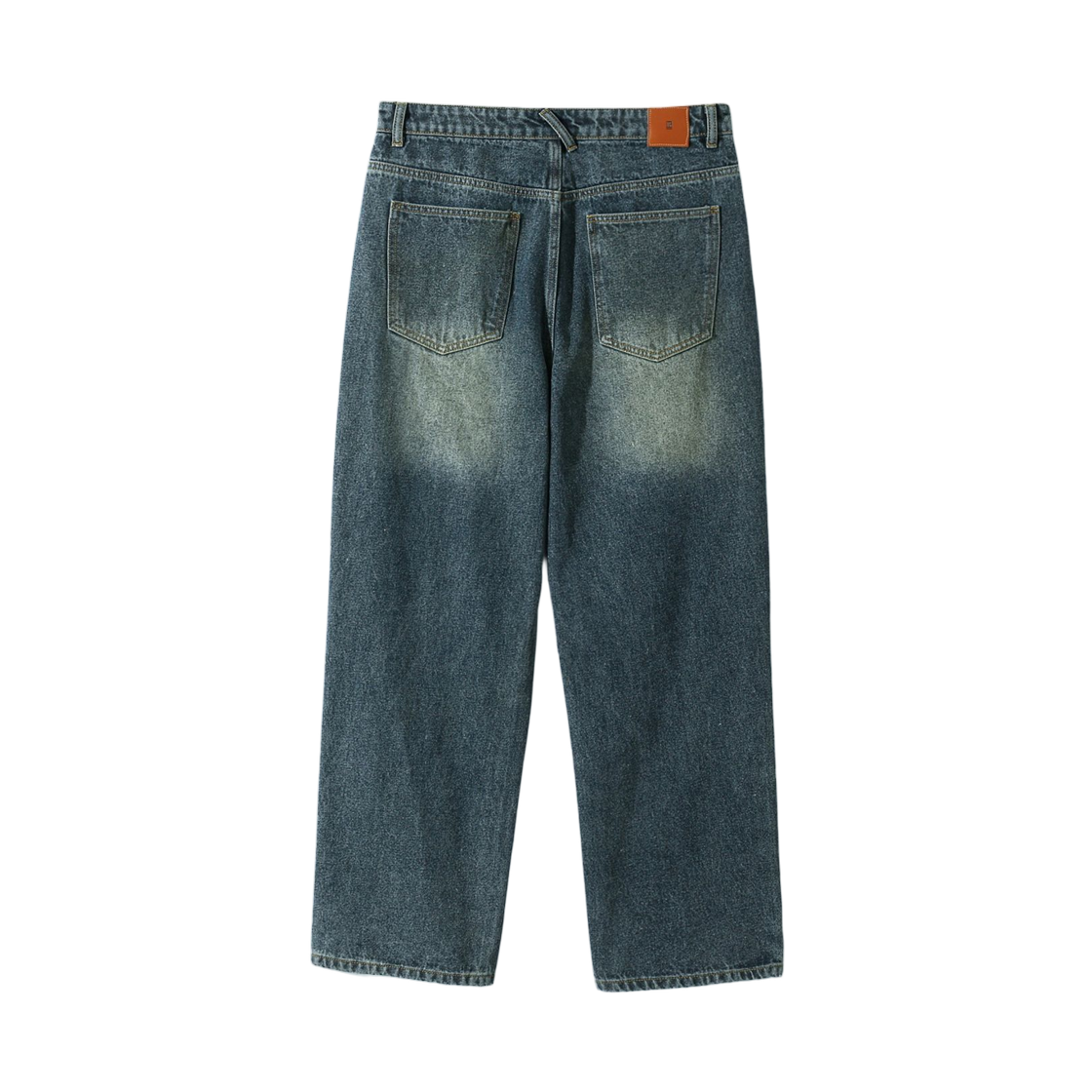 디미트리블랙 ASI 포 하우스 워시드 스트레이트 핏 데님 팬츠 인디고 그레이(Dimitri Black ASI Four Seasons Washed Straight Fit Denim Pants Indigo Grey) - 2
