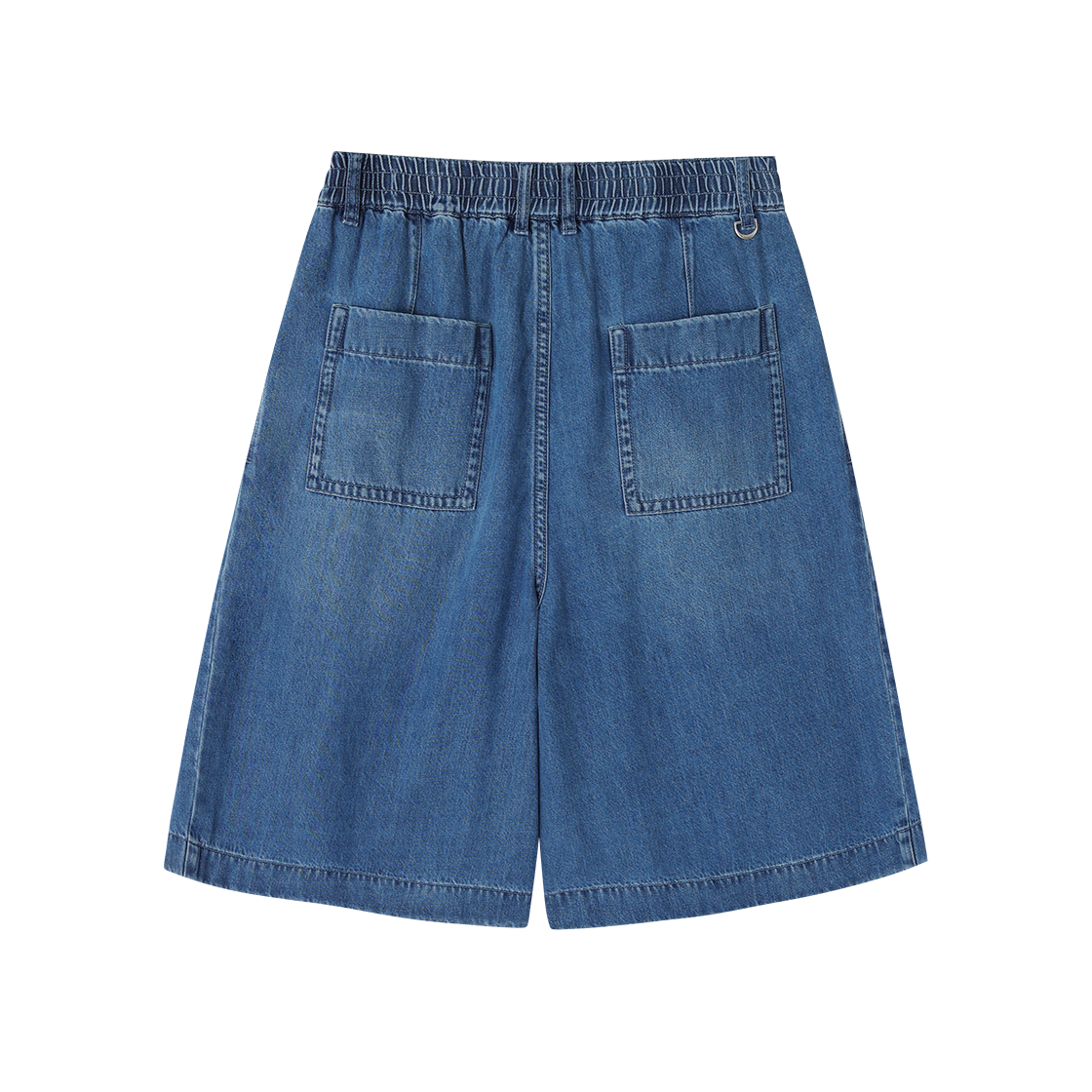 송지오 옴므 레벨 볼륨 버뮤다 데님 블루(SONGZIO HOMME Level Volume Bermuda Denim Blue) - 2