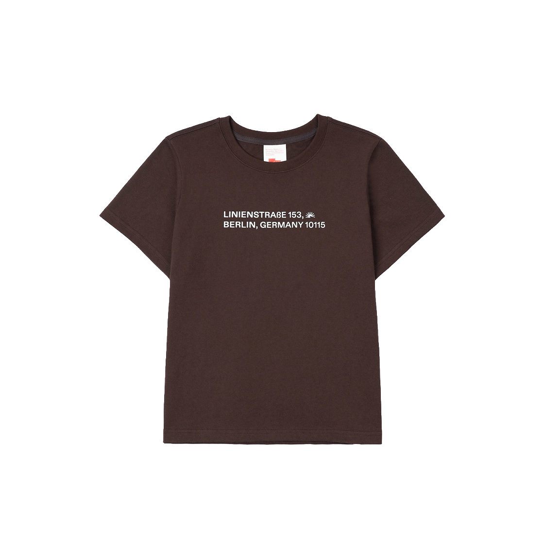 ODE-HO-151-BG Berlin Photobook Distribution W 002 Souvenir Tee Brown