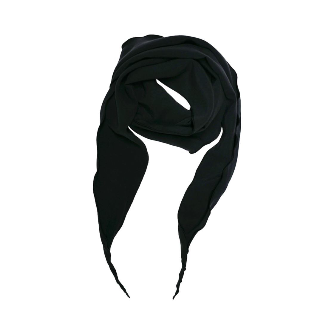 파버 크루아상 스카프 블랙(FABEUR Croissant Scarf Black)