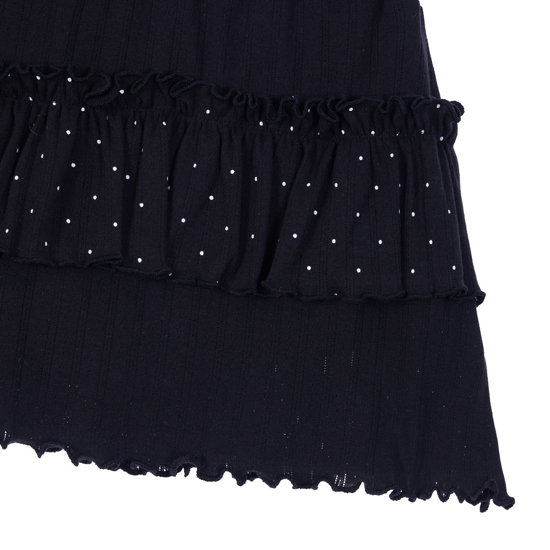 로제프란츠 캉캉 프릴 미니 스커트 블랙(Rosefrantz Cancan Frill Mini Skirt [Black]) - 3