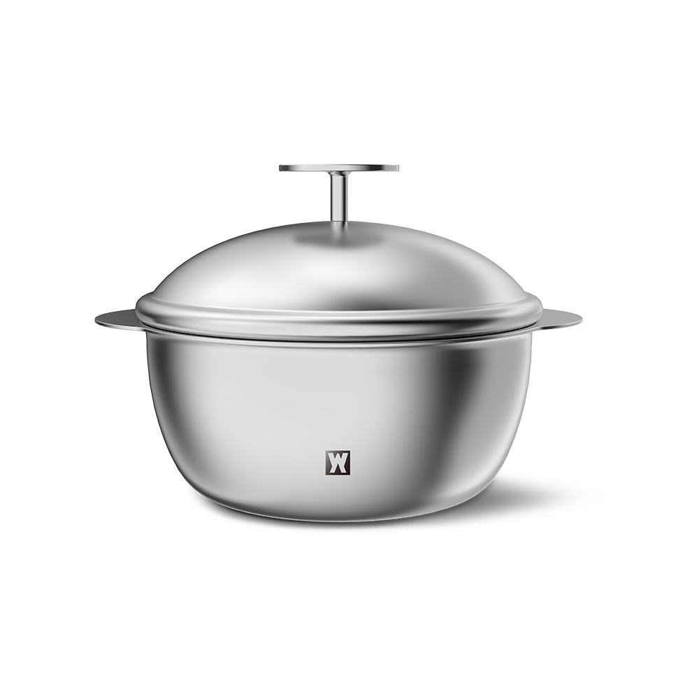 바겐슈타이거 통5중 스텐 316 달항아리 솥밥 죽 국 냄비(포춘팟) 14cm(WAGENSTEIGER 5-Ply Stainless Steel 316 Fortune Pot Rice & Porridge Soup Pot 14cm) - 6
