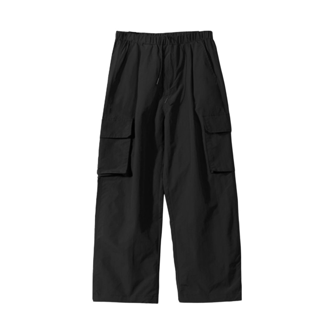 디미트리블랙 나일론 고프코어 워터프루프 와이드 카고 팬츠 블랙(Dimitri Black Nylon Gorpcore Waterproof Wide Cargo Pants Black) - 1