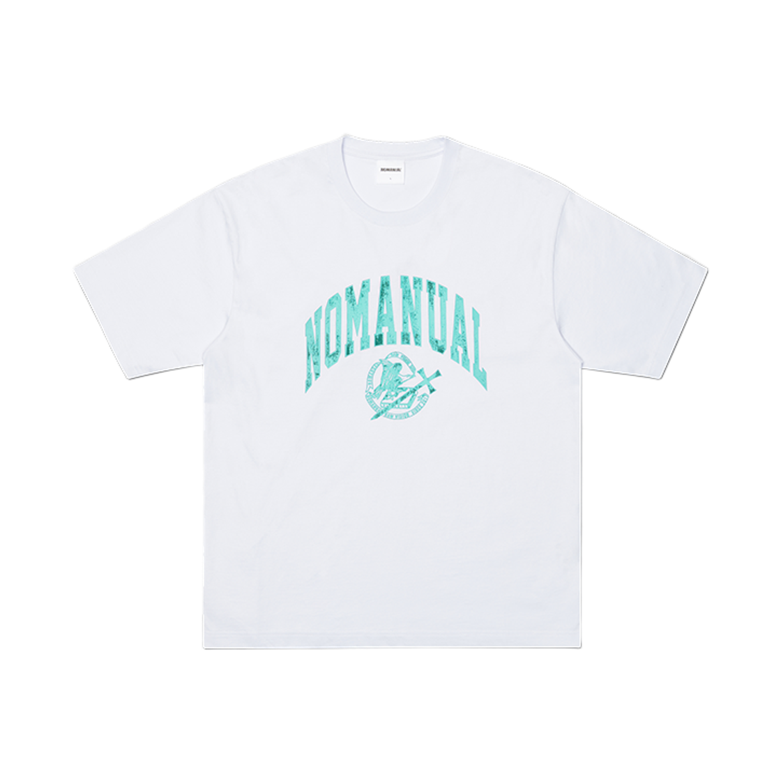 NMSS62TS32WHT NOMANUAL 2T Arch Logo T-Shirt White