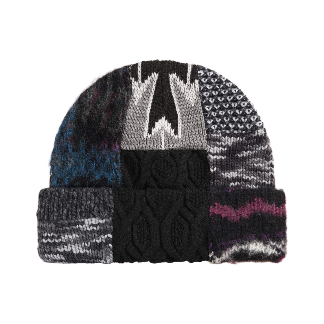 슈프림 패치워크 비니 블랙 - 26SS(Supreme Patchwork Beanie Black - 26SS) - 2