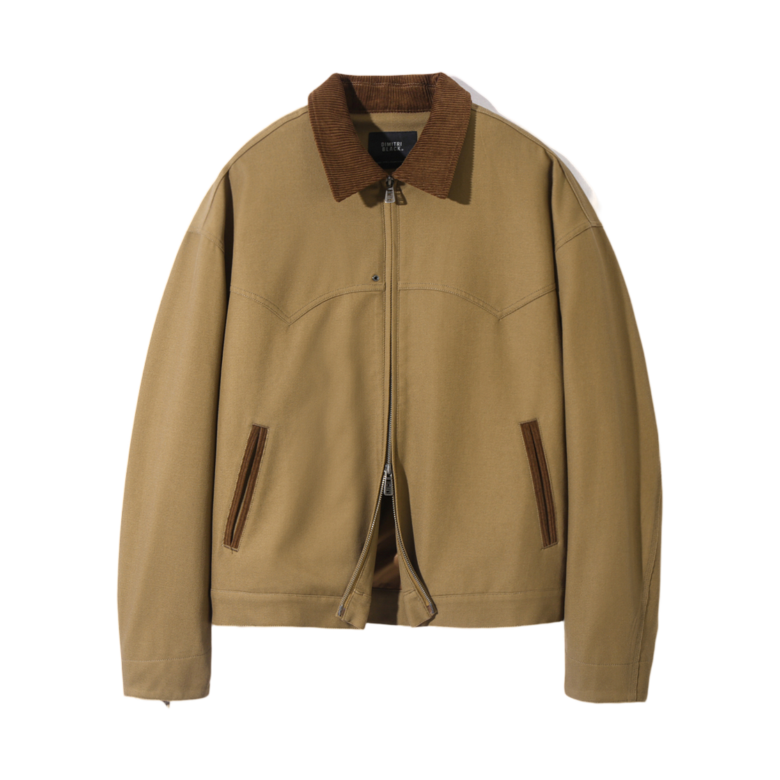 디미트리블랙 빈티지 웨스턴 블루종 자켓 브라운(Dimitri Black VTG Western Blouson Jacket Brown)