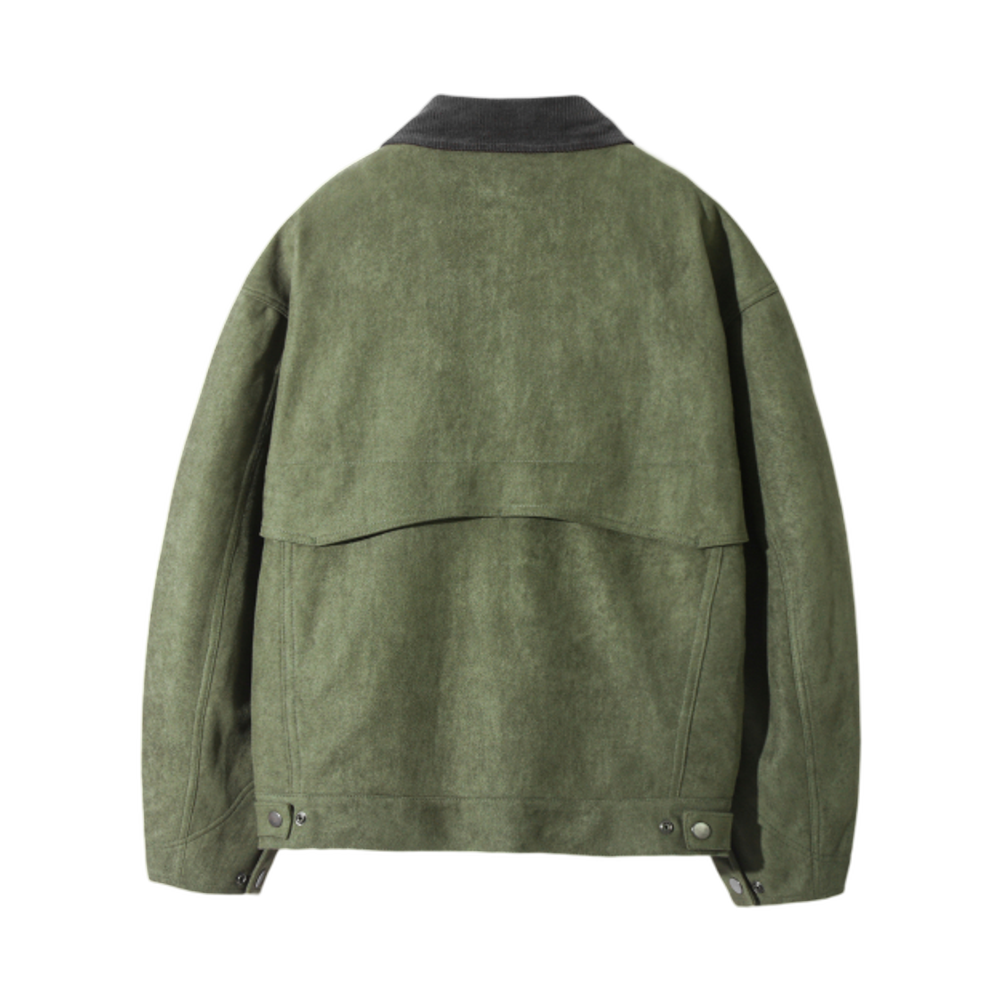 디미트리블랙 ASI OG 에센셜 스웨이드 트러커 자켓 올리브(Dimitri Black ASI OG Essential Suede Trucker Jacket Olive) - 2