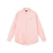 [10%적립] Polo Ralph Lauren Custom Fit Oxford Shirt Pink - 26SS