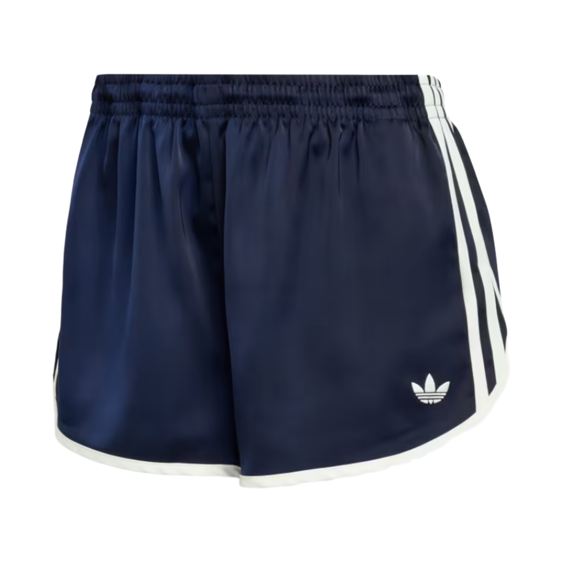 KC9007 (W) Adidas 3-Stripes Sprinter Shorts Night Indigo Off White - KR Sizing